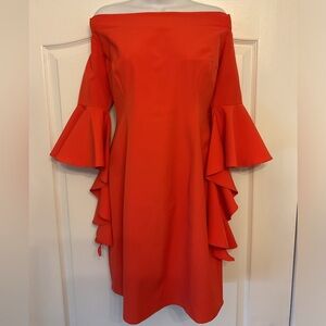 NWT Grazia off the shoulder bell sleeve Dress